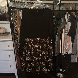 SHEIN curve 4XL long sleeve dress